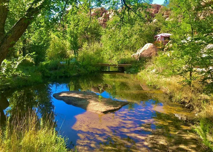Dom wakacyjny Rejuvenating Tree House Getaway With Pool Access In Prescott, Arizona *